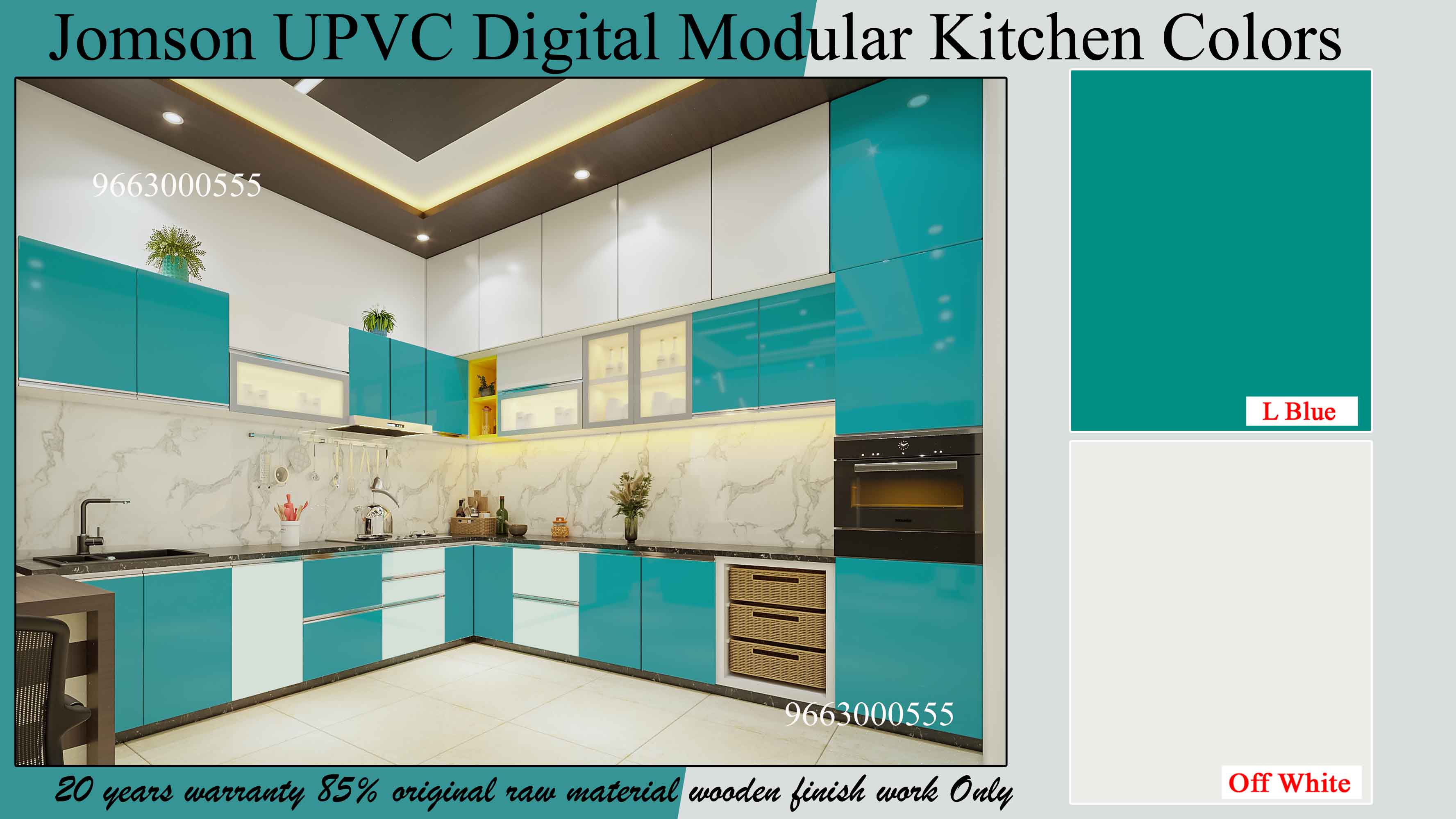 jomson upvc modular kitchen colors 